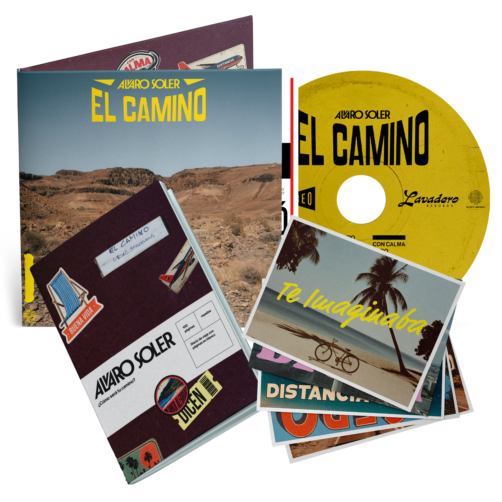EL CAMINO (CD bundle + travel diary + postcards) – Alvaro Soler